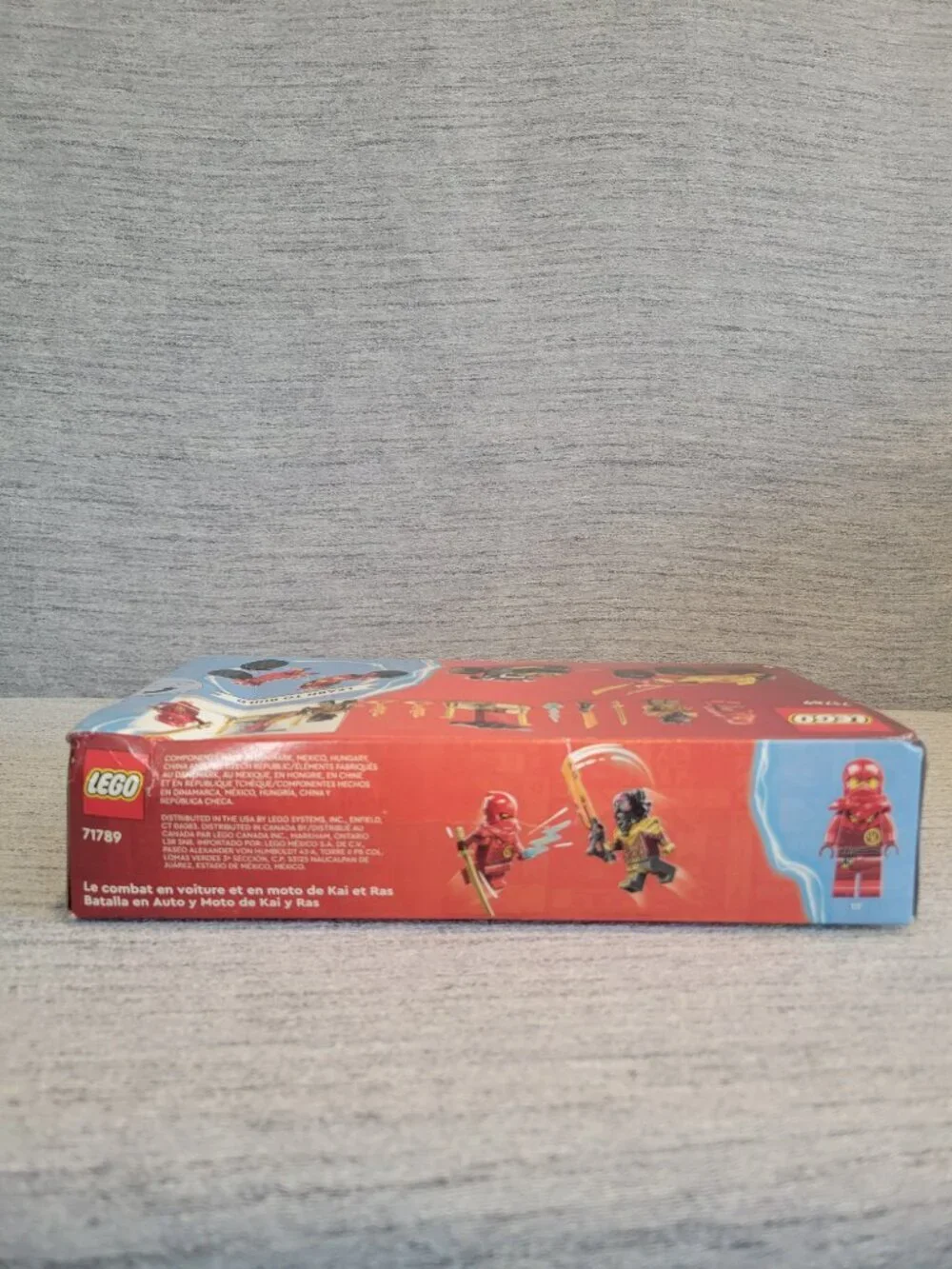 Lego Ninjago Kai and Ras's Car and Bike Battle 71789